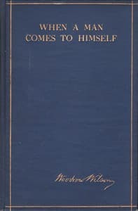 When a Man Comes to Himself