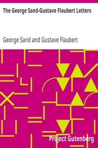 The George Sand-Gustave Flaubert Letters book cover