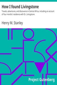 How I found Livingstone book cover