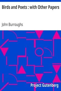 Birds and Poets: with Other Papers