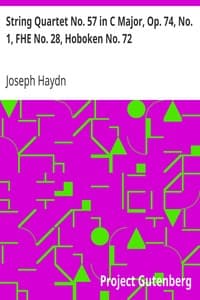 String Quartet No. 57 in C Major, Op. 74, No. 1, FHE No. 28, Hoboken No. 72