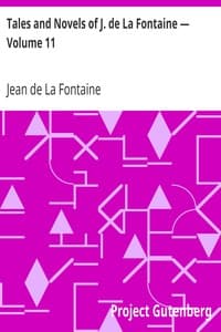 Tales and Novels of J. de La Fontaine — Volume 11 book cover