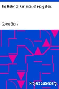 The Historical Romances of Georg Ebers book cover