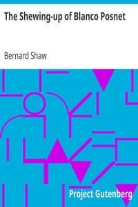 The Shewing-up of Blanco Posnet book cover