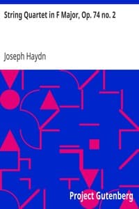 String Quartet in F Major, Op. 74 no. 2 book cover