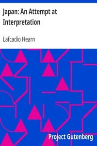 Japan: An Attempt at Interpretation book cover
