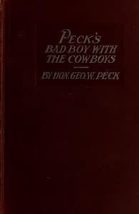 Peck's Bad Boy with the Cowboys