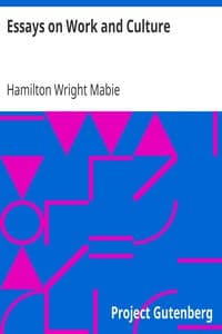 Essays on Work and Culture book cover