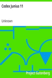 Codex Junius 11 book cover