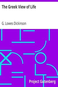 The Greek View of Life book cover