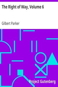The Right of Way, Volume 6 book cover