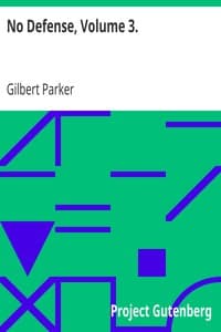 No Defense, Volume 3. book cover