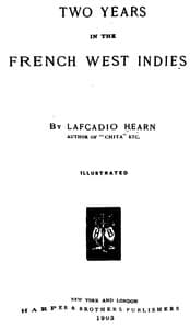 Two Years in the French West Indies book cover