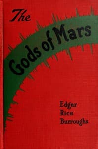 The Gods of Mars book cover