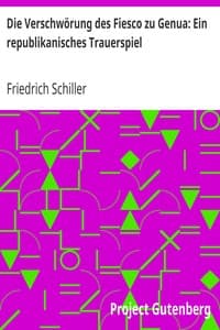 Die Verschwörung des Fiesco zu Genua: Ein republikanisches Trauerspiel book cover