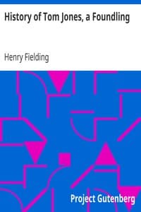 History of Tom Jones, a Foundling book cover