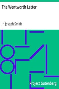 The Wentworth Letter book cover