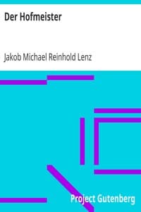Der Hofmeister book cover