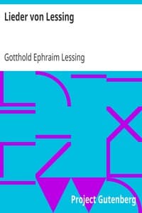 Lieder von Lessing book cover