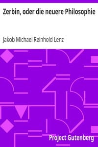 Zerbin, oder die neuere Philosophie