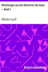 Mitteilungen aus den Memoiren des Satan — Band 1