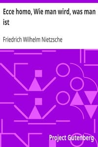Ecce homo, Wie man wird, was man ist book cover