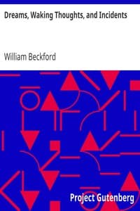 Dreams, Waking Thoughts, and Incidents