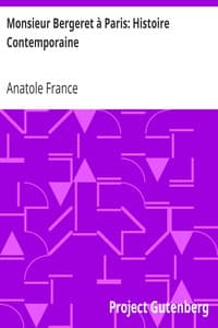 Monsieur Bergeret à Paris: Histoire Contemporaine