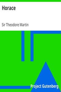 Horace book cover