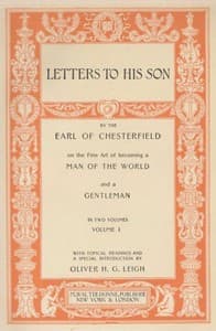 Quotes and Images from Chesterfield's Letters to His Son