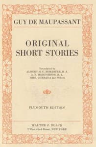 Quotes and Images From The Short Stories of Maupassant book cover