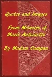 Quotes and Images From Memoirs of Marie Antoinette book cover