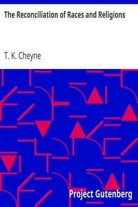 The Reconciliation of Races and Religions book cover