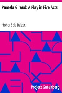 Pamela Giraud: A Play in Five Acts book cover