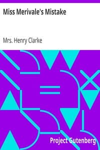 Miss Merivale's Mistake book cover