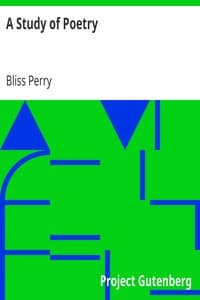 A Study of Poetry book cover