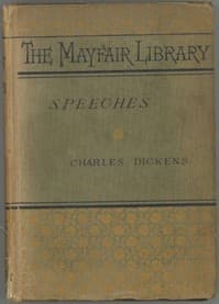 Speeches: Literary and Social book cover