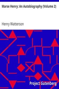 Marse Henry: An Autobiography (Volume 2) book cover