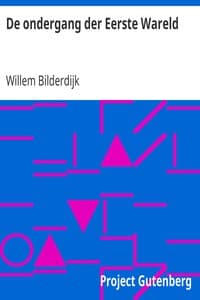 De ondergang der Eerste Wareld book cover