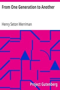 From One Generation to Another book cover