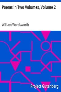 Poems in Two Volumes, Volume 2