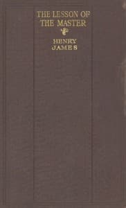 The Lesson of the Master book cover