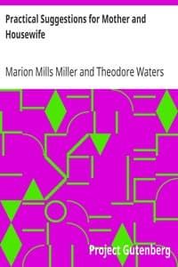Practical Suggestions for Mother and Housewife book cover