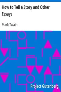 How to Tell a Story and Other Essays book cover