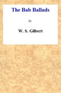 The Bab Ballads book cover