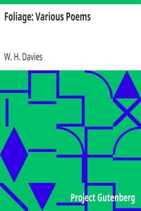 Foliage: Various Poems