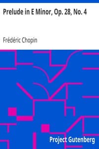 Prelude in E Minor, Op. 28, No. 4