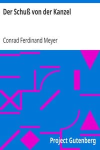 Der Schuß von der Kanzel book cover