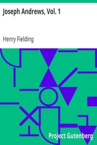 Joseph Andrews, Vol. 1 book cover