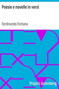 Poesie e novelle in versi book cover